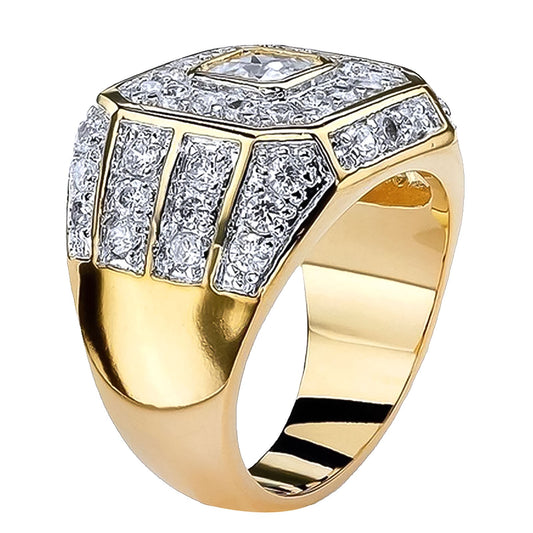 Gold Ring 14 K Diamond