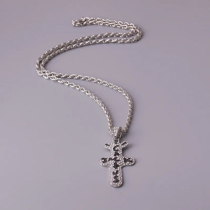 Travis scott Cactus Cubic Zirconia Silver Color Golden Necklaces Pendants