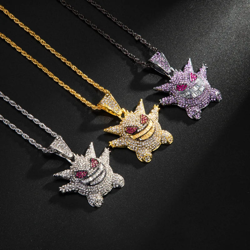 Pokemon Anime Necklace Cartoon Pendant