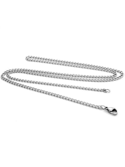 Titanium Stainless Steel Cuban Chain