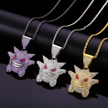 Pokemon Anime Necklace Cartoon Pendant